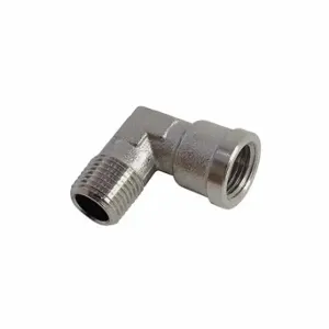 LEGRIS 0913 00 34 90 Deg. Street Elbow, Nickel-Plated Brass, 1 Inch X 1 Inch Fitting Pipe Size | CR8TJR 60XL38