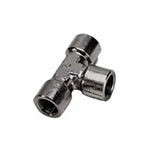 LEGRIS 1845 10 10 Female Tee, 1/8 Inch X 1/8 Inch X 1/8 Inch Fitting Pipe Size, 7/8 Inch Overall Length | CR8QHJ 60XM23