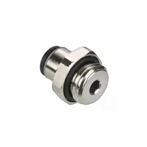 LEGRIS 3101 03 09 Metric Push-to-Connect Fitting, Nickel Plated Brass, Metric x Push-to-Connect | CN8GAQ 791PV3