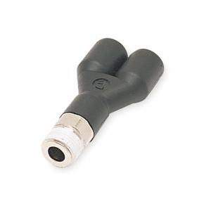 LEGRIS 3148 04 11 Wye Adapter, MNPT x Push-to-Connect x Push-to-Connect, 5/32 Inch Tube O.D., 10Pk | CJ3VMK 1PFE1