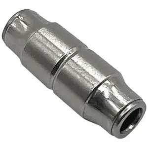 LEGRIS 3206 03 00 Metric Push-to-Connect Fitting, Nickel Plated Brass, Push-to-Connect x Push-to-Connect | CR8RZC 791T62