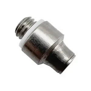 LEGRIS 3281 03 09 Metric Push-to-Connect Fitting, Nickel Plated Brass, Metric x Push-to-Connect | CR8RXV 791T64