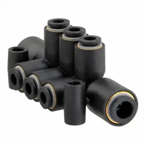 LEGRIS 3306 08 06 Metric Push-to-Connect Fitting, Polymer, 8 mm x 6 mm x 6 mm Tube OD | CR8QMZ 791RP5