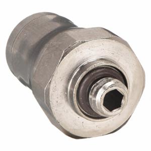 LEGRIS 3601 04 52 Male Connector, Nickel Plated Brass, Push-To-Connect X Male Metric, 6 mm Pipe Size | CR8RLJ 18E455