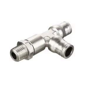 LEGRIS 3603 08 13 Metric All Metal Push-to-Connect Fitting, Nickel Plated Brass, 8 mm x 8 mm Tube OD | CN8FZM 791T78