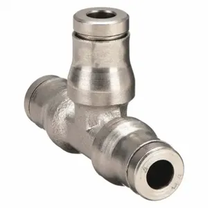 LEGRIS 3604 04 00 Union Tee, Nickel Plated Brass, Push-to-Connect x Push-to-Connect x Push-to-Connect | CR8TNU 3ZNL5