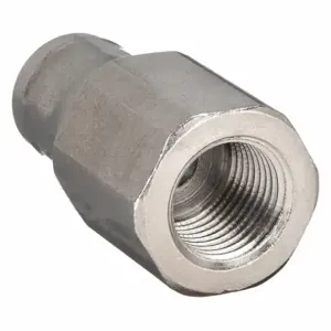 LEGRIS 3614 06 10 Female Adapter, Nickel Plated Brass, Push-to-Connect x FBSPP, 6 mm Tube OD | CR8QGG 18E470