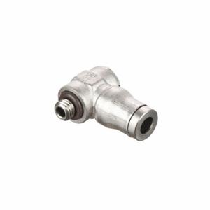 LEGRIS 3618 04 19 Metric All Metal Push-to-Connect Fitting, Nickel Plated Brass, Metric x Push-to-Connect | CN8FZV 791T96