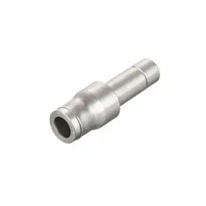 LEGRIS 3666 04 06 Metric All Metal Push-to-Connect Fitting, Nickel Plated Brass | CN8FYE 791TA7