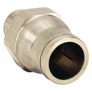 LEGRIS 3675 12 17 Male Connector, Nickel Plated Brass, Push-To-Connect X Mbspt, 3/8 Inch Pipe Size | CR8RMD 18E447