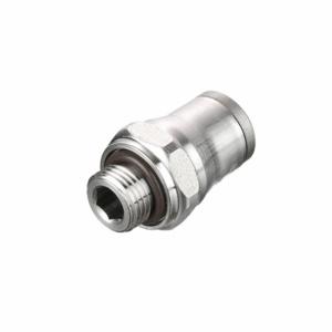 LEGRIS 3801 12 17 Metric Stainless Steel Push-to-Connect Fitting, 316L Stainless Steel | CR8TGG 791TE5