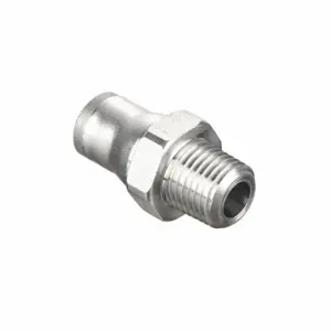 LEGRIS 3805 04 10 Metric Stainless Steel Push-to-Connect Fitting, 316L Stainless Steel | CR8THJ 791TF4