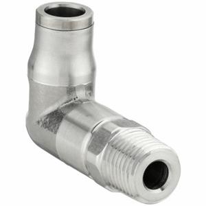 LEGRIS 3809 08 13 Metric Stainless Steel Push-to-Connect Fitting, 316L Stainless Steel | CR8THE 791TH0