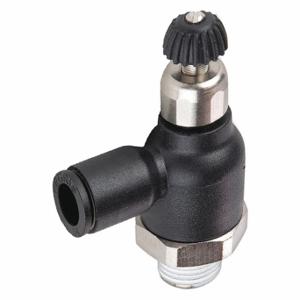 LEGRIS 7060 06 10 Valve, 6 mm Push To Connect, 1/8 Inch BSPP, 145 PSI, 1 Directions Controlled | CR8RBG 1PFX2