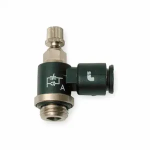 LEGRIS 7660 04 20 Valve, 5/32 Inch Push To Connect, 10-32 UNF, 145 PSI, 1 Directions Controlled | CR8RBA 1PFY6