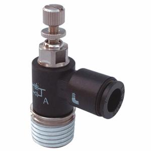 LEGRIS 7665 06 13 Miniature Flow Control, Bspt X Tube, 1/4 Inch Valve Port Size, 6 mm Valve Tube Size | CR8QDV 19G993