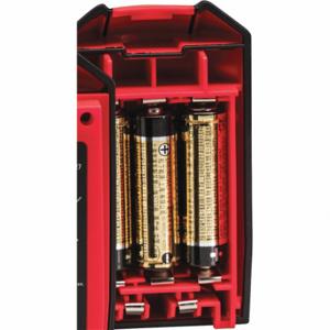 LEICA 866096 LINO Batteriefach, Alkaline, Kunststoff, langlebig, robust und hochwertig | CR8TQM 485R54