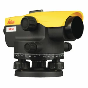 LEICA NA320 Automatic Level, 300 ft Working Range, 20x, +/-1/2 Inch15 ft, 360 Deg | CR8TQD 53VU74