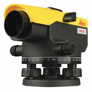 LEICA NA332 Automatic Level, 300 ft Working Range, 32x, +/-1/2 Inch15 ft, 360 Deg | CR8TQH 53VU76