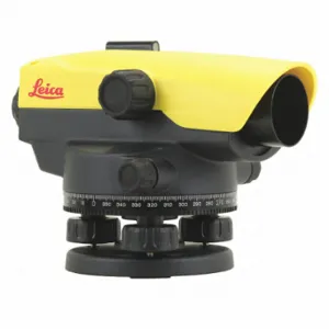 LEICA NA520 Automatic Level, 300 ft Working Range, 20x, +/-1/2 Inch15 ft, 360 Deg | CR8TQE 53VU77