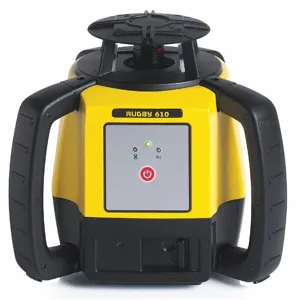 LEICA Rugby 610 Automatic Self-Leveling Rotary Laser Kit, Horizontal, Exterior | CD2GGQ 450X26