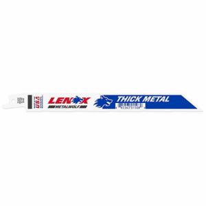 LENOX TOOLS 1855570 Reciprocating Saw Blades, 14 Teeth Per Inch, 8 Inch Blade Length, 3/4 Inch Height | CR9GRB 801A66