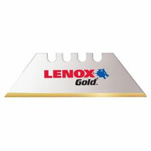 LENOX TOOLS 20350-GOLD5C Utility Blade, 1 Inch Blade Length, 3/4 Inch Blade Width, 0.03125 Inch Blade Thickness | CR9GTT 3KJC7