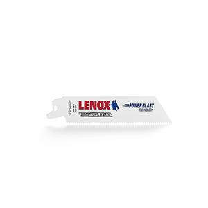 LENOX TOOLS 20493B610R Säbelsägeblatt, 6-Zoll-Sägeblatt, 10 TPI, Packung mit 25 Stück | AB6LWM 610R / 21Y659