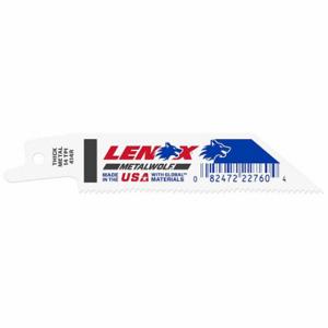 LENOX TOOLS 22760OSB414R Reciprocating Saw Blades, 14 Teeth Per Inch, 4 Inch Blade Length, 3/4 Inch Height | CR9GQR 801A65