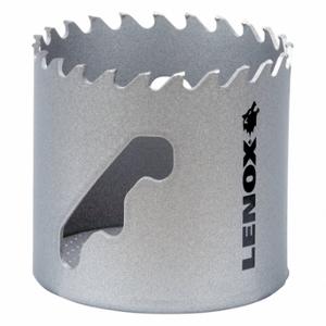 LENOX TOOLS LXAH3218 Hole Saw, 2 1/8 Inch Saw Dia, 3 Teeth per Inch, 1 7/8 Inch Max. Cutting Depth | CR9FZZ 60HJ10