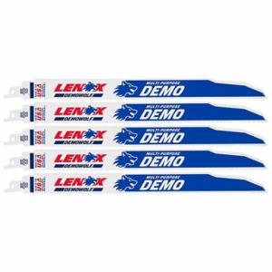 LENOX TOOLS LXAR1250R Säbelsägeblätter, 10 Zähne pro Zoll, 12 Zoll Blattlänge, 1 Zoll Höhe | CR9GQK 801A50