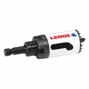 LENOX TOOLS 1772491 Hole Saw, 1 1/4 Inch Saw Dia, 4/5 Teeth per Inch, 1 7/8 Inch Max. Cutting Dp, Bi-Metal | CR9FYW 60FF03