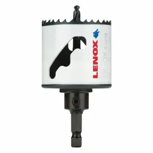 LENOX TOOLS 1772779 Hole Saw, 2 Inch Saw Dia, 4/5 Teeth per Inch, 1 7/8 Inch Max. Cutting Dp, Bi-Metal | CR9GAP 60FF04