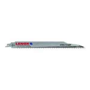 LENOX TOOLS 1832147 Reciprocating Saw Blade, 6 Teeth Per Inch, 12 Inch Blade Length, 1 Inch Height | CR9GNU 422V96