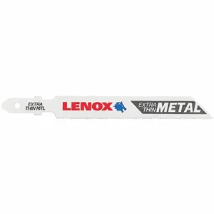 LENOX TOOLS 1991578 Jig Saw Blade, 32, 3 5/8 Inch Blade Length, Metal, Rigid for Straight Cuts Cutting Edge | CR9GEB 55KJ15