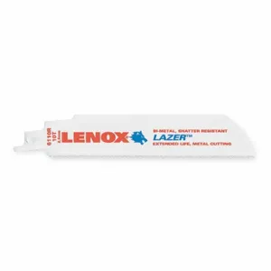 LENOX TOOLS 201706110R Reciprocating Saw Blade, 6 Inch Blade, 10 TPI, Pack Of 5 | AD7TFK 6110R / 4GE32