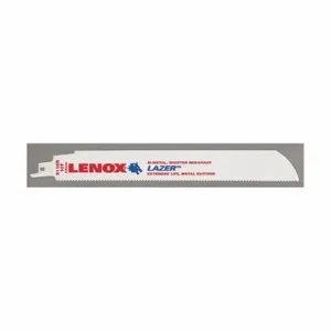 LENOX TOOLS 201769110R Reciprocating Saw Blade, 9 Inch Blade, 10 TPI, Pack Of 5 | AE2MLK 9110R / 4YFW8