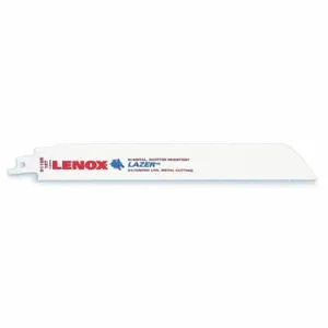 LENOX TOOLS 20181B9118R Reciprocating Saw Blade, 9 Inch Blade, 18 TPI, Pack Of 25 | AE2MLL B9118R / 4YFX1