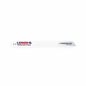 LENOX TOOLS 20183B12110R Reciprocating Saw Blade, 10 Teeth Per Inch, 12 Inch Blade Length, 1 Inch Height | CR9GMR 53DN72