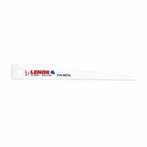 LENOX TOOLS 20427424T Reciprocating Saw Blade, Nail Embedded Wood, 4 Inch Blade, 24 TPI, Pack Of 5 | CD2LQU 53DN76