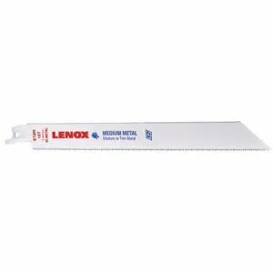 LENOX TOOLS 20487B818R Reciprocating Saw Blade, 8 Inch Blade, 18 TPI, Pack Of 25 | AE2MLV B818R / 4YFX9