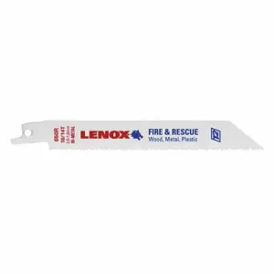 LENOX TOOLS 20515B650R Reciprocating Saw Blade, 10/14 Teeth Per Inch, 6 Inch Blade Length, 3/4 Inch Height | CR9GMZ 21Y661