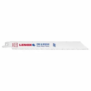 LENOX TOOLS 20535B850R Reciprocating Saw Blade, Nail Embedded Wood, 8 Inch Length, 10/14 TPI, Pack Of 25 | AE2MMA B850R / 4YFY8