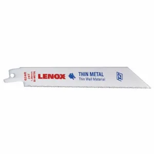 LENOX TOOLS 20568624R Reciprocating Saw Blade, 6 Inch Blade, 24 TPI, Pack Of 5 | AE2HVE 624R / 4XL14