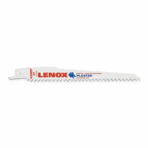 LENOX TOOLS 20570636RP Reciprocating Saw Blade, Nail Embedded Wood, 6 Inch Blade, 6 TPI, Pack Of 5 | AE2HVF 636RP / 4XL15