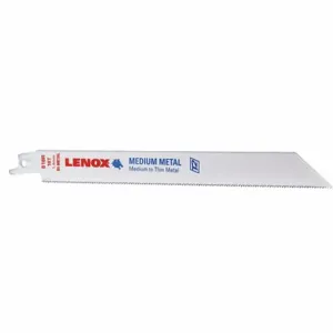 LENOX TOOLS 20578818R Reciprocating Saw Blade, 8 Inch Blade, 18 TPI, Pack Of 5 | AE2HVH 818R / 4XL17