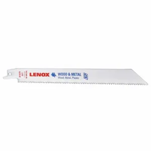 LENOX TOOLS 20590B810R Reciprocating Saw Blade, 8 Inch Blade, 10 TPI, Pack Of 25 | AE2MMD B810R / 4YFZ2