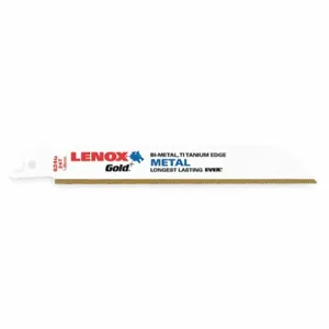 LENOX TOOLS 21072624GR Reciprocating Saw Blade, 6 Inch Blade, 24 TPI, Pack Of 5 | AB2XMR 624G / 1PMB6