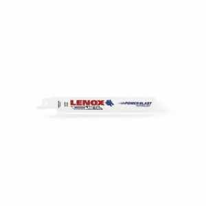 LENOX TOOLS 22751OSB618R Reciprocating Saw Blade, 18 Teeth Per Inch, 6 Inch Blade Length, 1 3/16 Inch Height | CR9GNL 53DN93