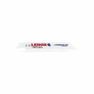 LENOX TOOLS 22757OSB624R Reciprocating Saw Blade, 24 Teeth Per Inch, 6 Inch Blade Length, 1 3/16 Inch Height | CR9GNR 53DN98